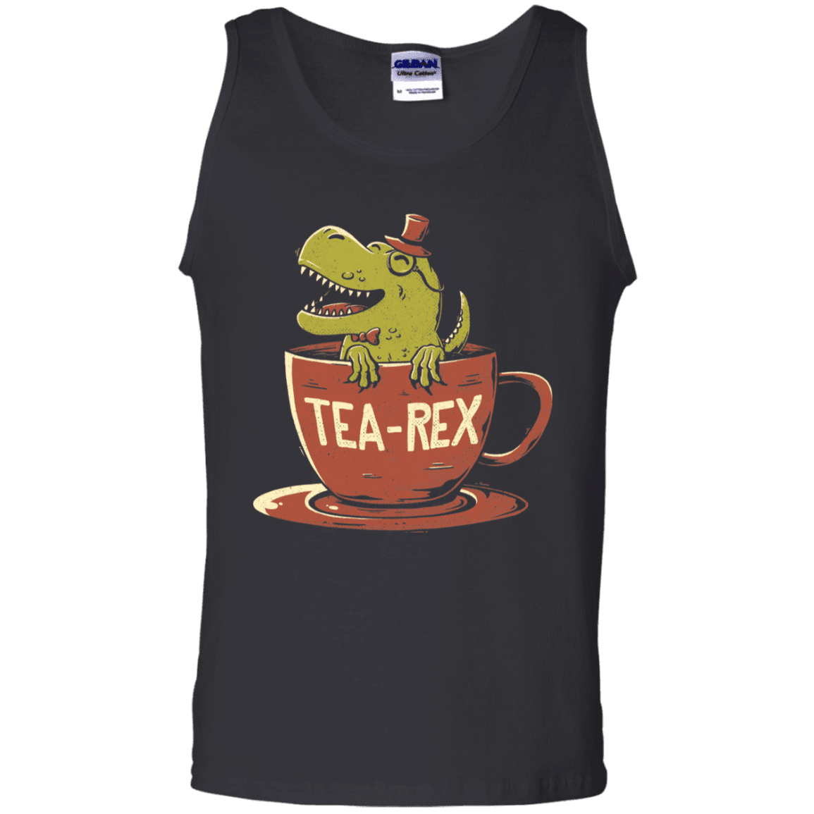T-Shirts Black / S Tea-Rex Men's Tank Top