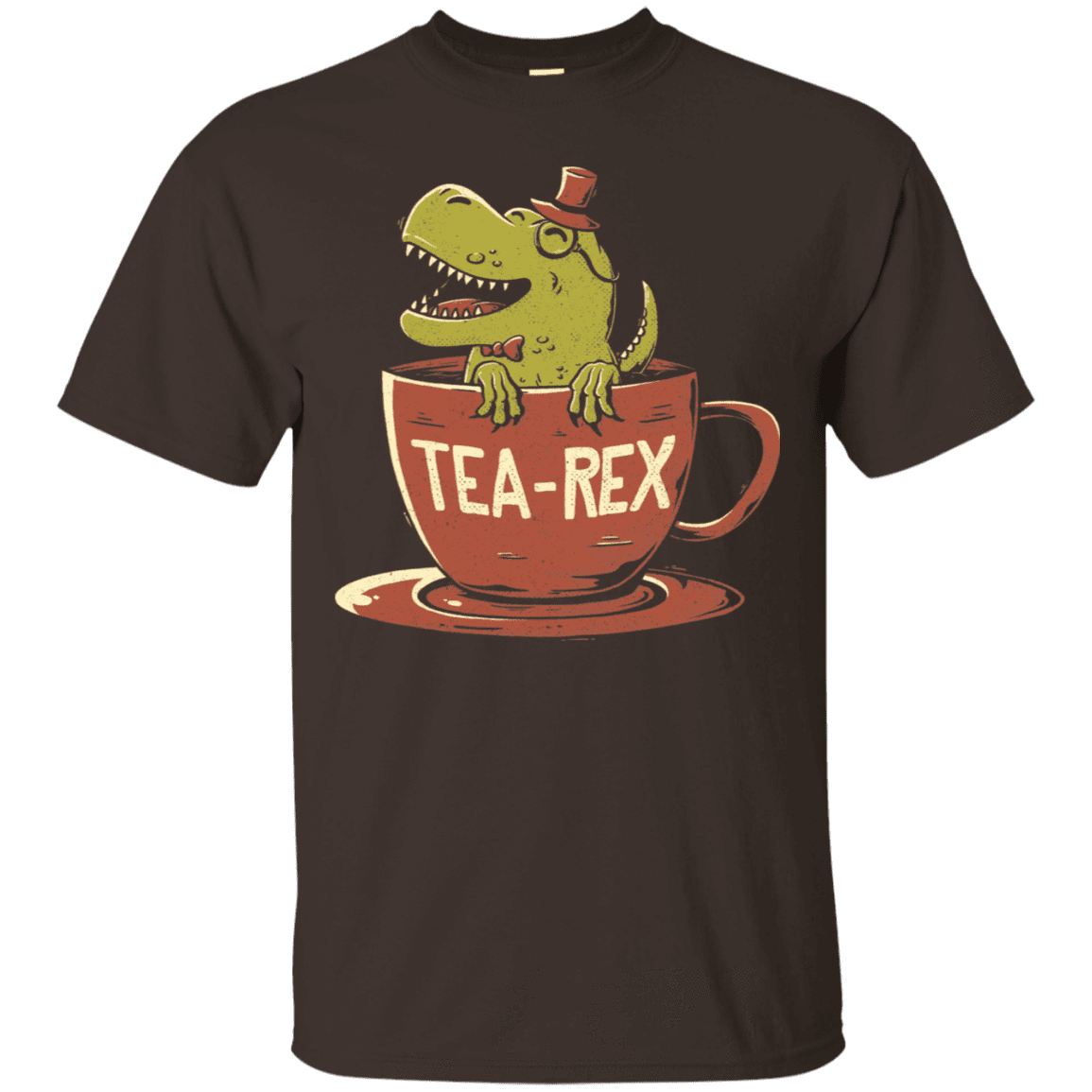 T-Shirts Dark Chocolate / S Tea-Rex T-Shirt