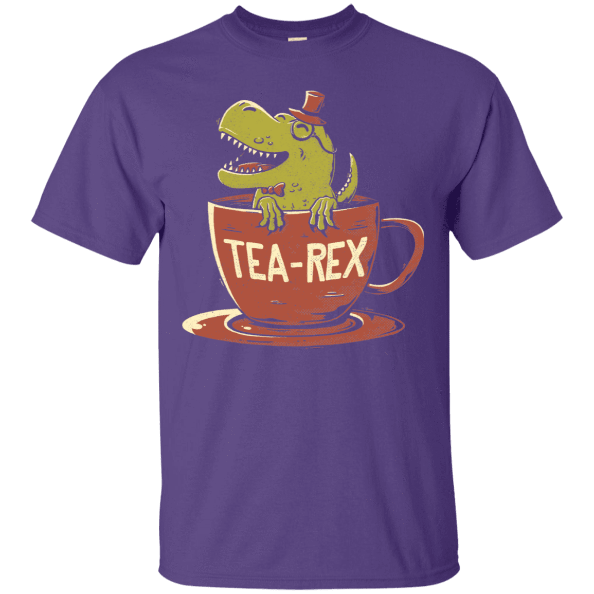 T-Shirts Purple / S Tea-Rex T-Shirt