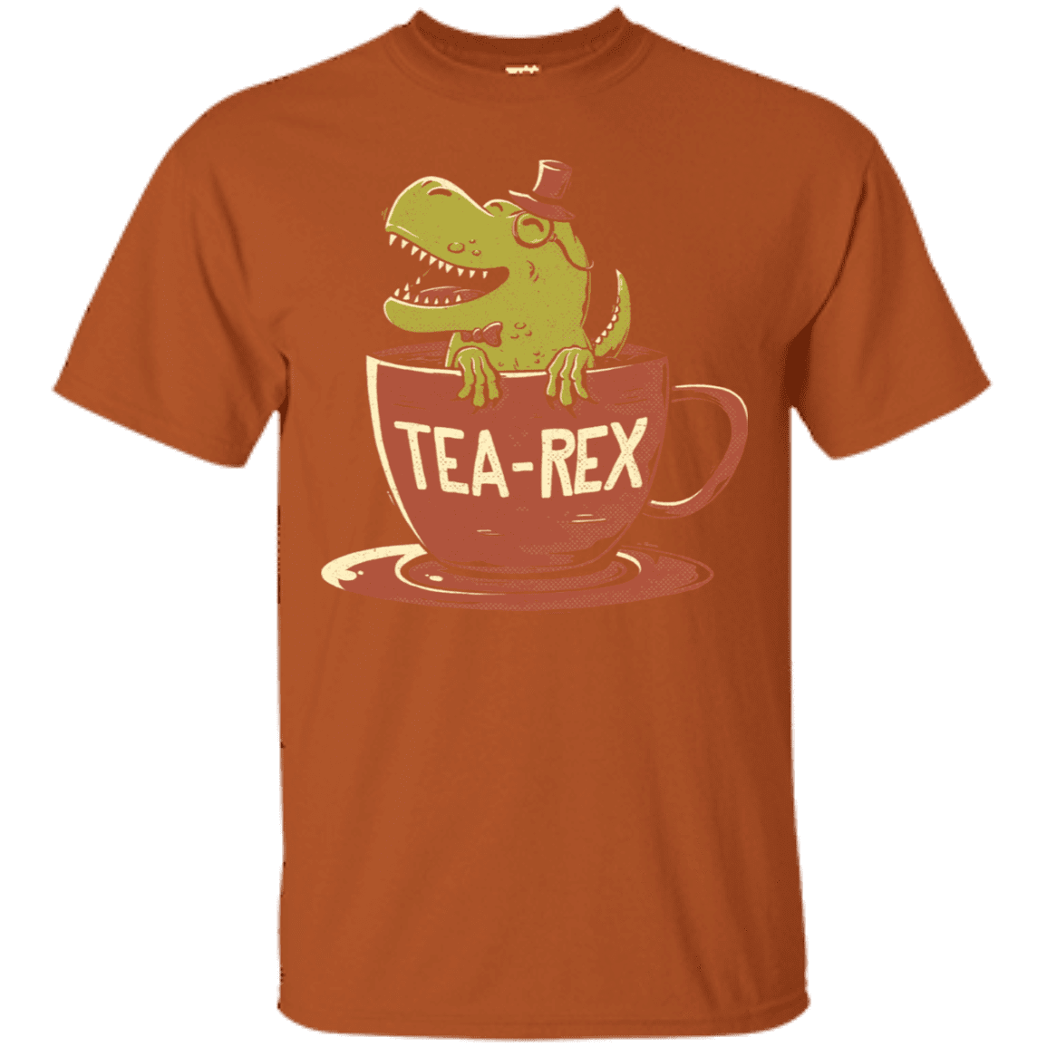 T-Shirts Texas Orange / S Tea-Rex T-Shirt