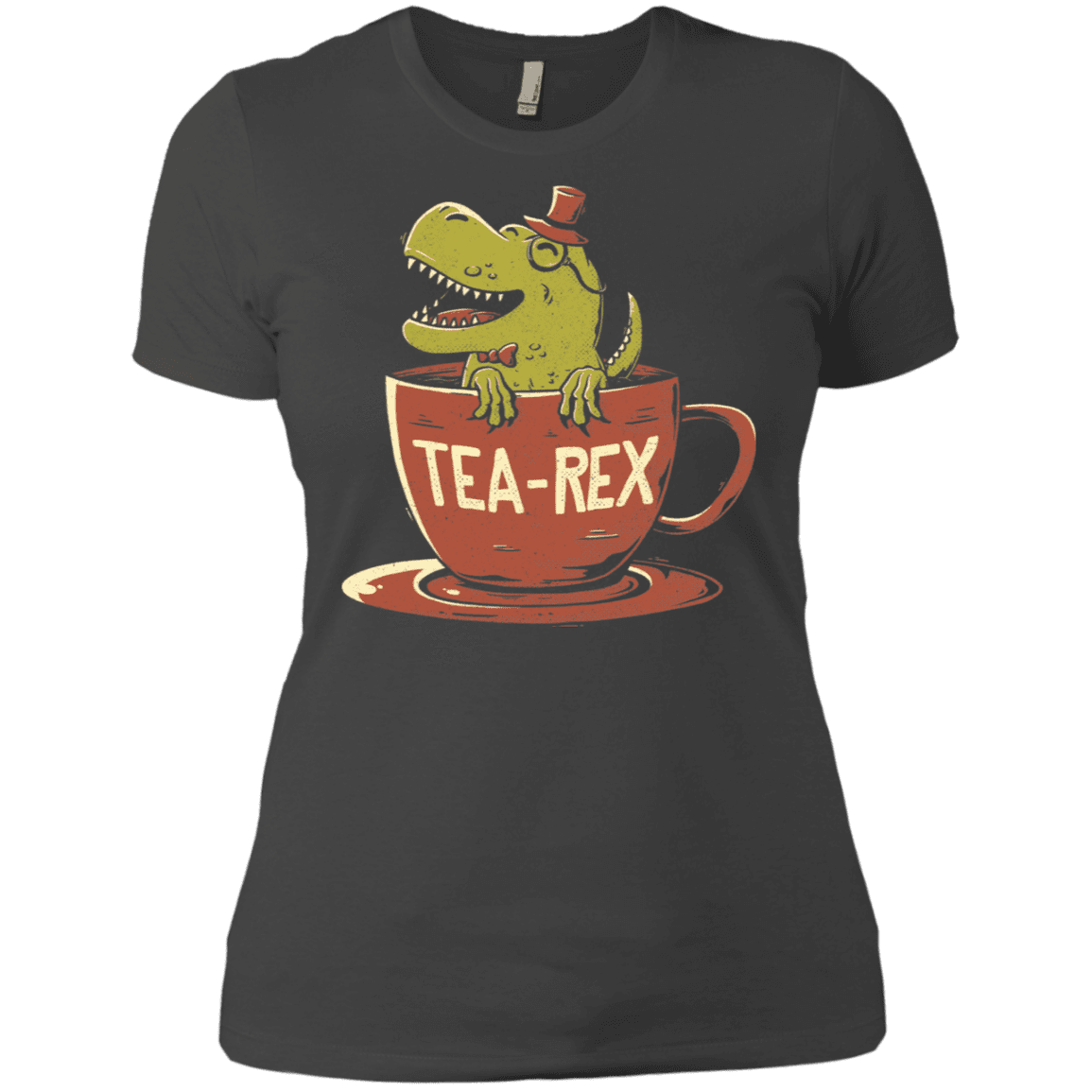 T-Shirts Heavy Metal / X-Small Tea-Rex Women's Premium T-Shirt