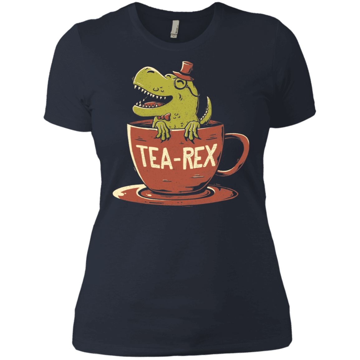 T-Shirts Indigo / X-Small Tea-Rex Women's Premium T-Shirt
