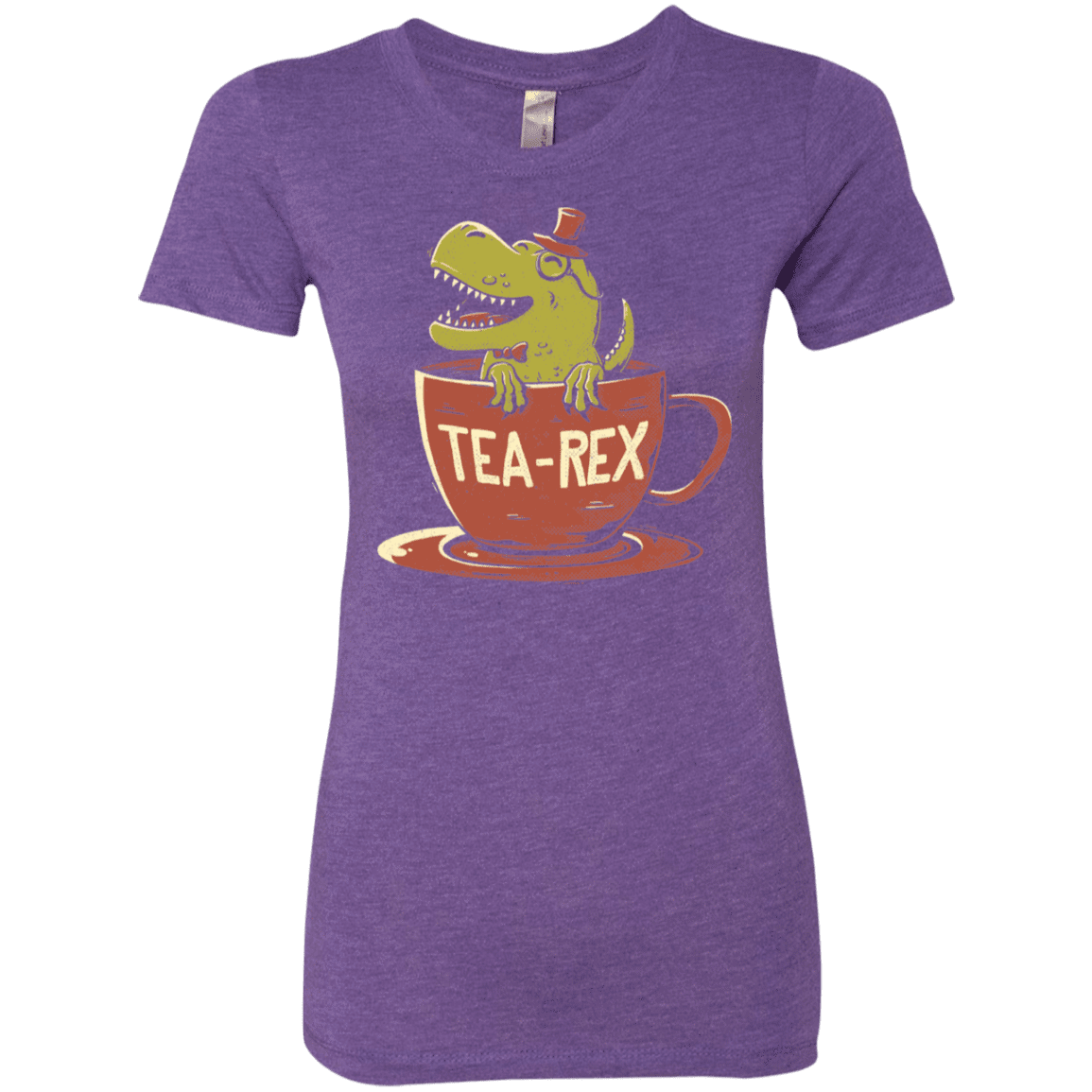 T-Shirts Purple Rush / S Tea-Rex Women's Triblend T-Shirt