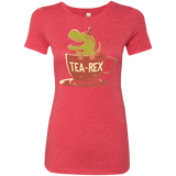 T-Shirts Vintage Red / S Tea-Rex Women's Triblend T-Shirt