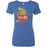T-Shirts Vintage Royal / S Tea-Rex Women's Triblend T-Shirt