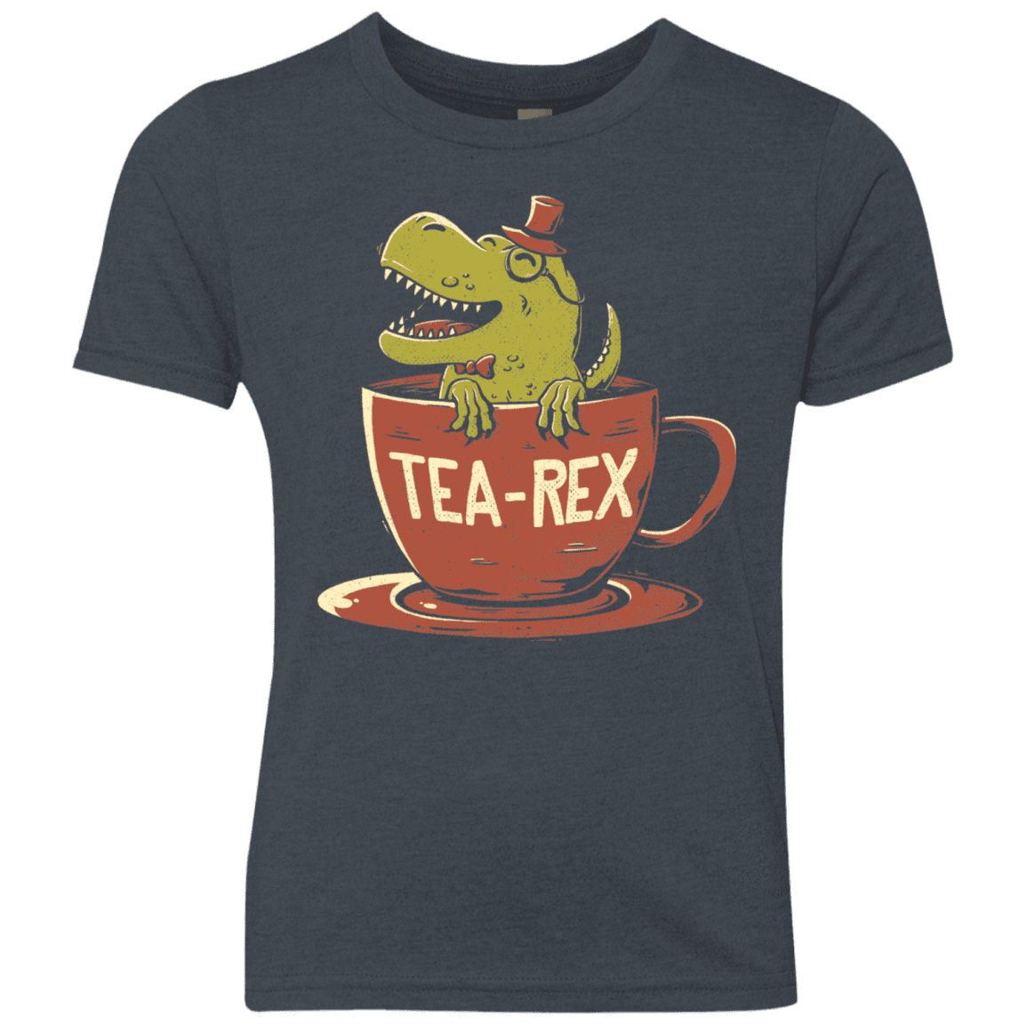 T-Shirts Vintage Navy / YXS Tea-Rex Youth Triblend T-Shirt