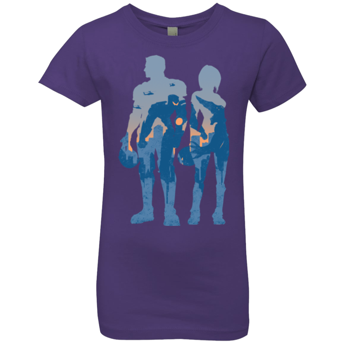 T-Shirts Purple Rush / YXS Team danger Girls Premium T-Shirt