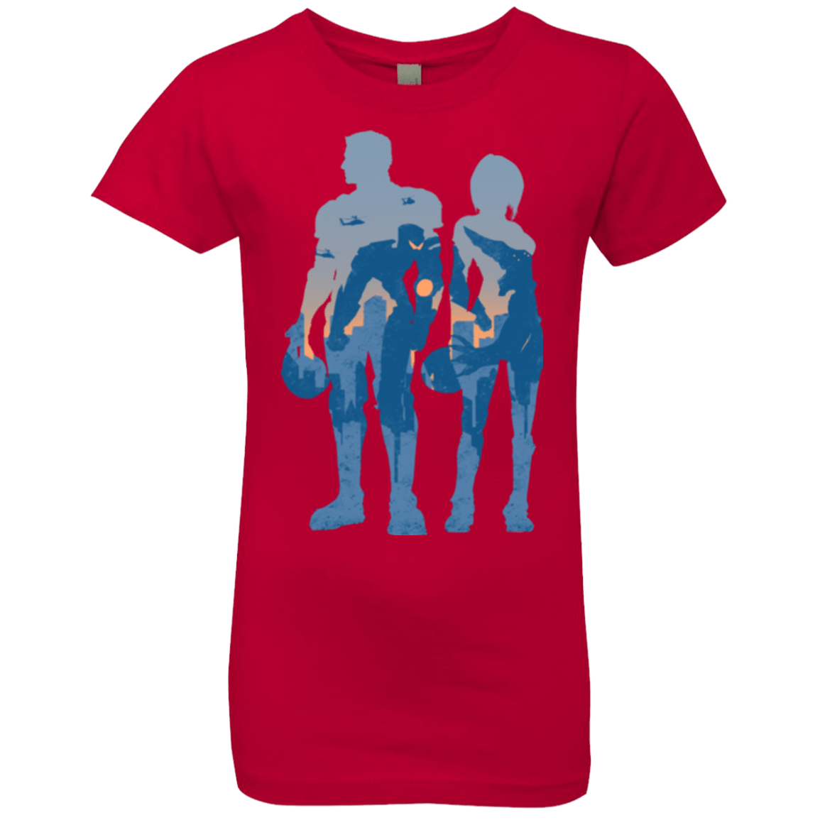 T-Shirts Red / YXS Team danger Girls Premium T-Shirt