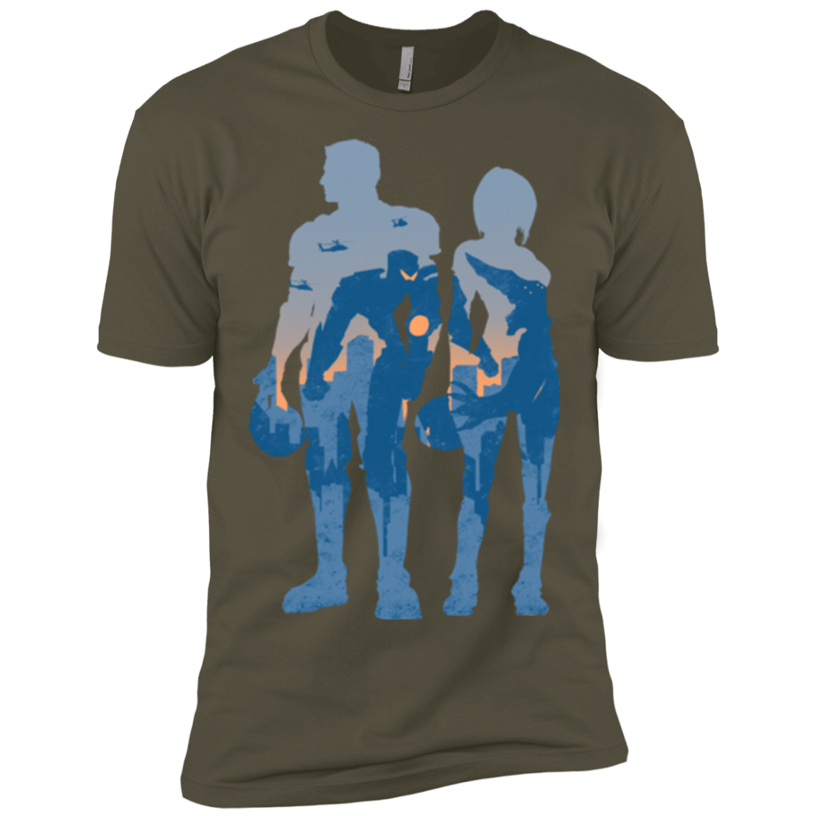 T-Shirts Military Green / X-Small Team danger Men's Premium T-Shirt