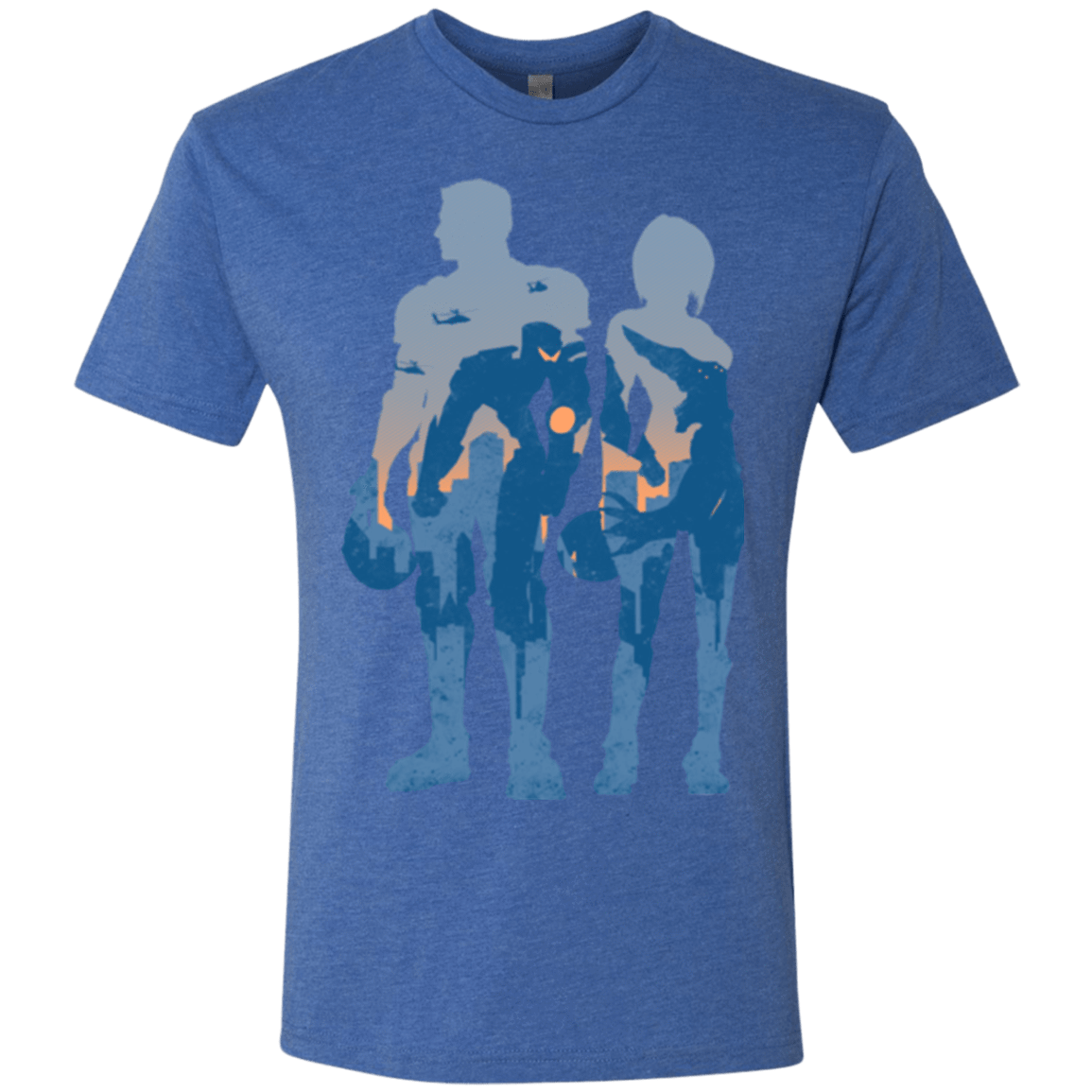 T-Shirts Vintage Royal / Small Team danger Men's Triblend T-Shirt