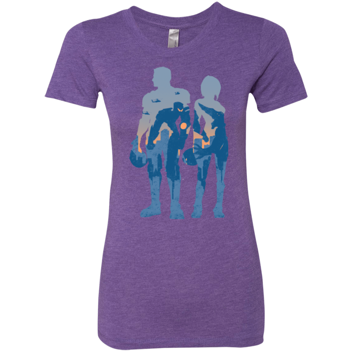 T-Shirts Purple Rush / Small Team danger Women's Triblend T-Shirt