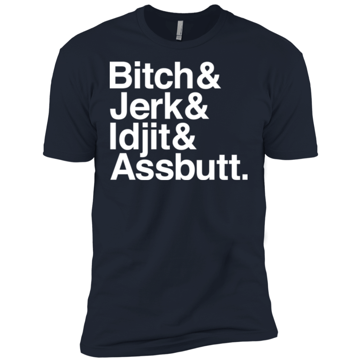 T-Shirts Midnight Navy / X-Small Team Free Will Helvetica Men's Premium T-Shirt