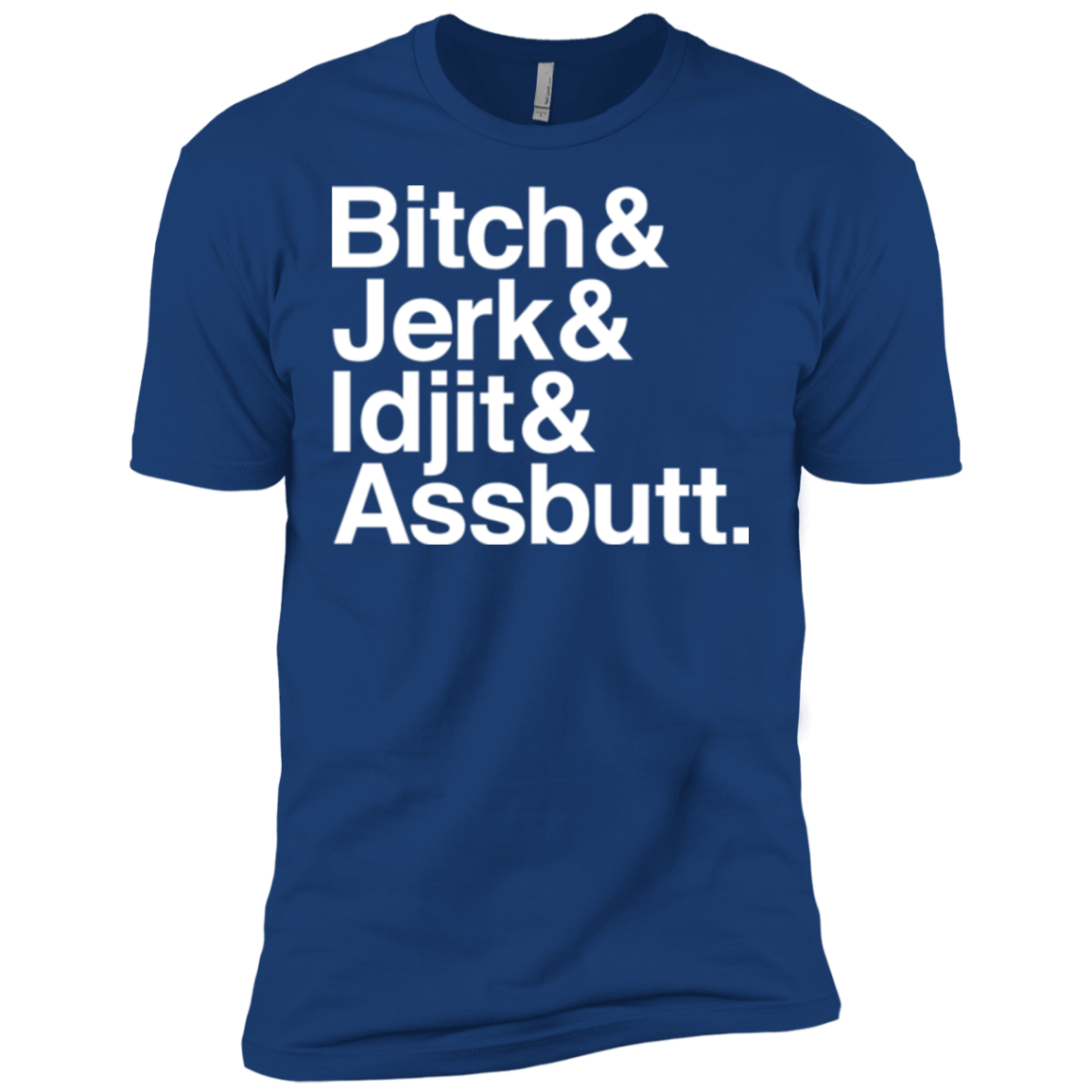 T-Shirts Royal / X-Small Team Free Will Helvetica Men's Premium T-Shirt