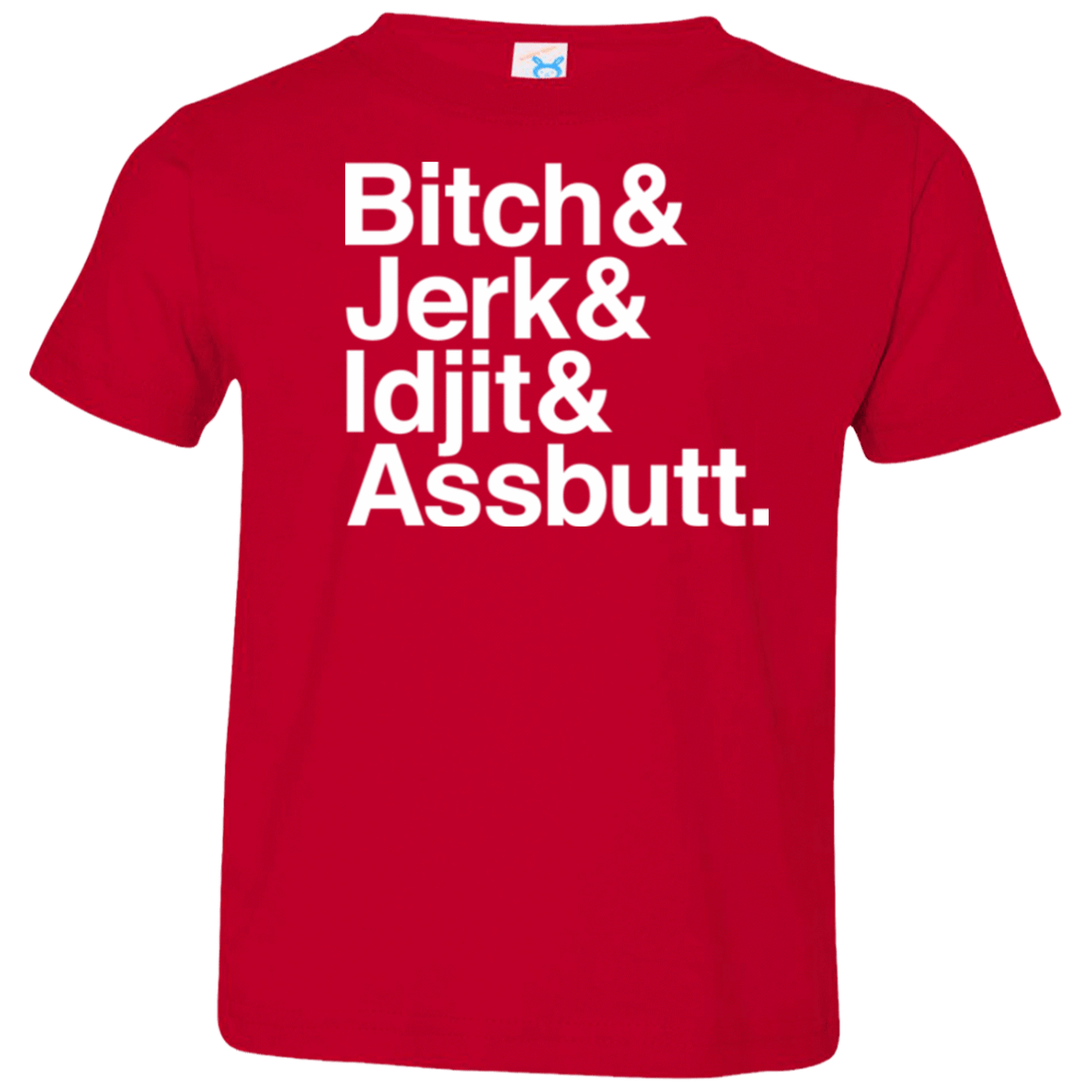 T-Shirts Red / 2T Team Free Will Helvetica Toddler Premium T-Shirt