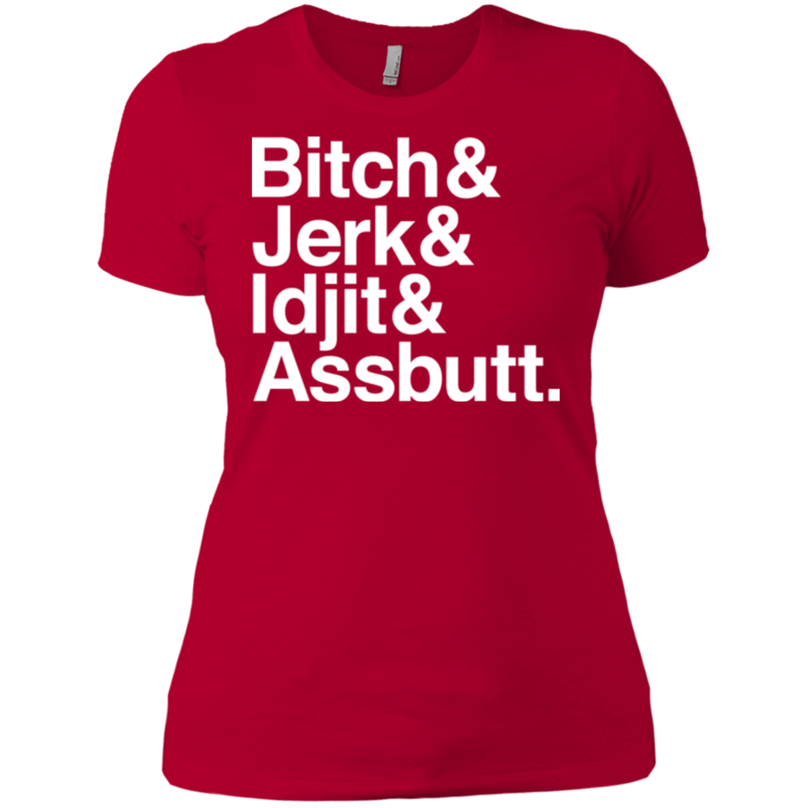 T-Shirts Red / X-Small Team Free Will Helvetica Women's Premium T-Shirt