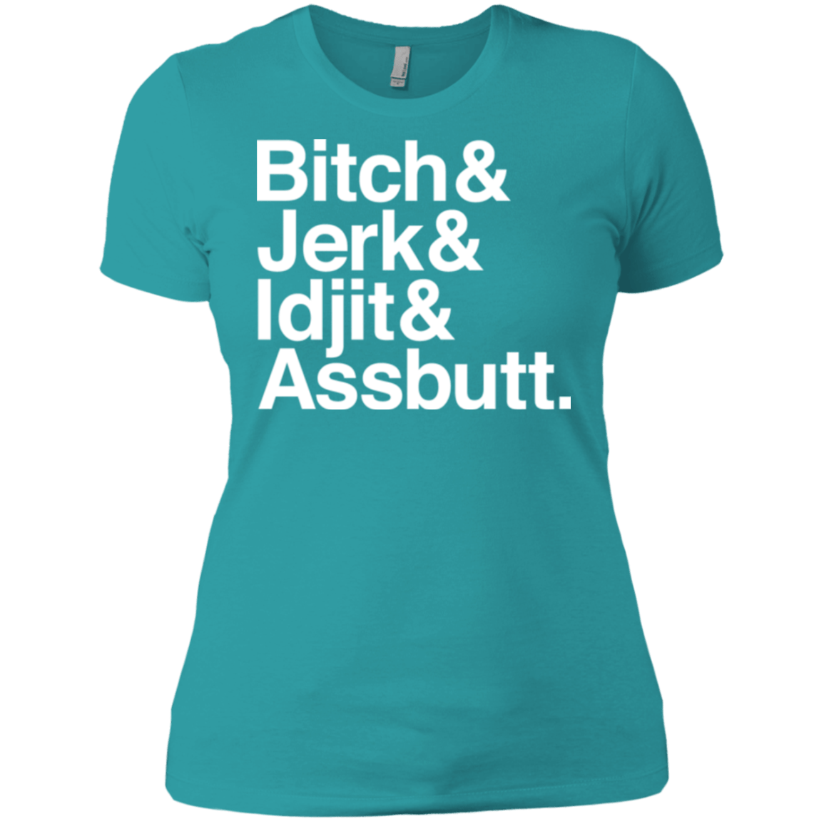 T-Shirts Tahiti Blue / X-Small Team Free Will Helvetica Women's Premium T-Shirt