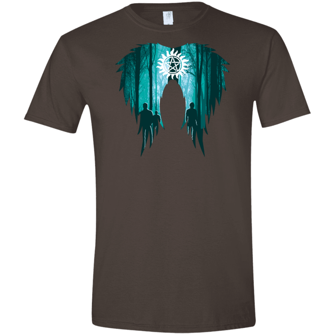 T-Shirts Dark Chocolate / S Team Free Will Men's Semi-Fitted Softstyle