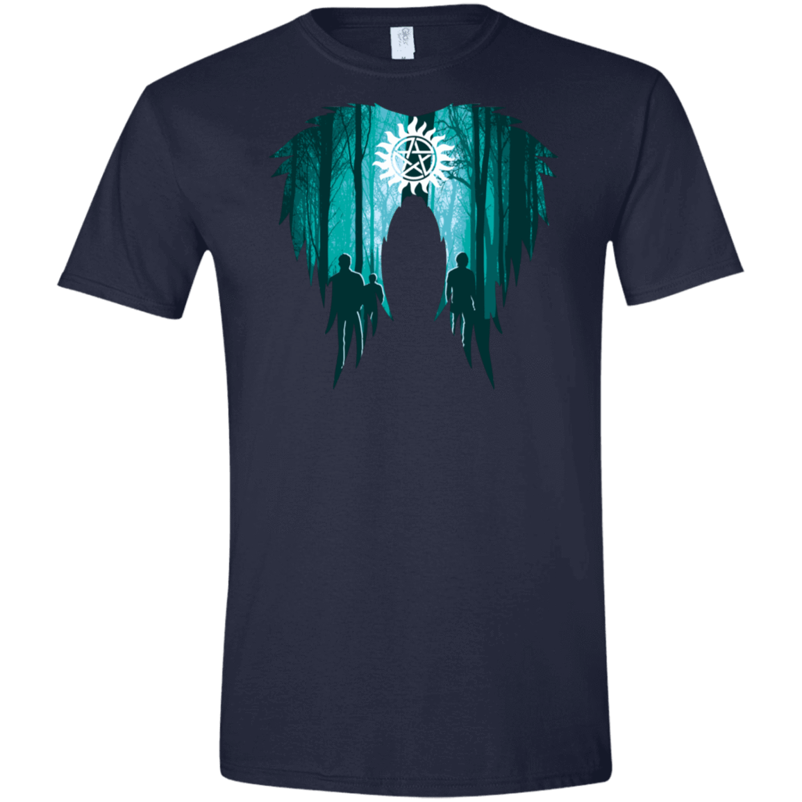 T-Shirts Navy / X-Small Team Free Will Men's Semi-Fitted Softstyle