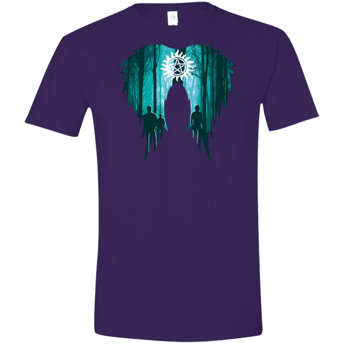 T-Shirts Purple / S Team Free Will Men's Semi-Fitted Softstyle