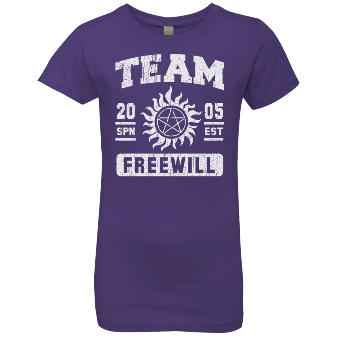 T-Shirts Purple Rush / YXS Team Freewill Girls Premium T-Shirt