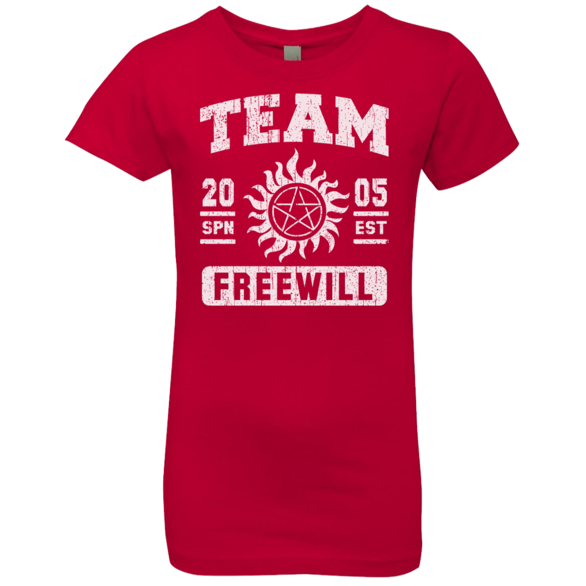 T-Shirts Red / YXS Team Freewill Girls Premium T-Shirt
