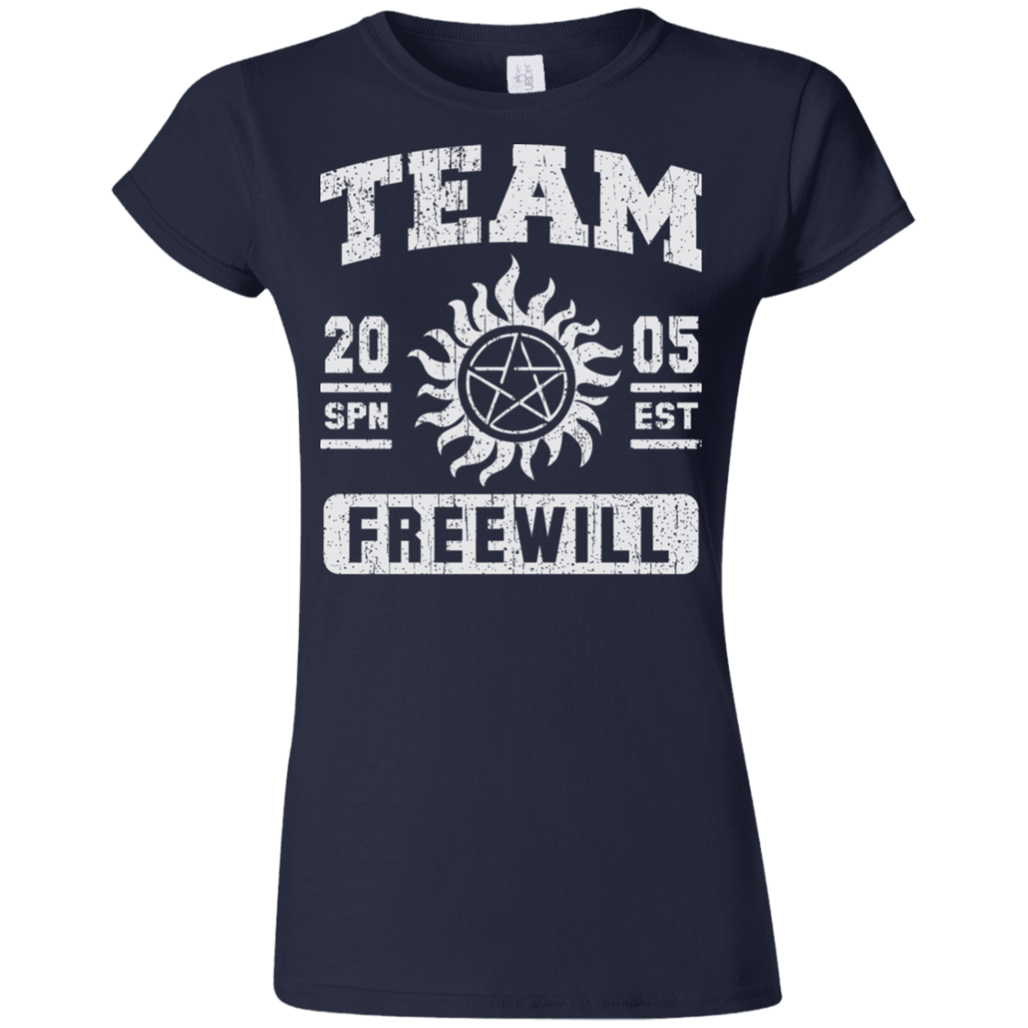 T-Shirts Navy / S Team Freewill Junior Slimmer-Fit T-Shirt
