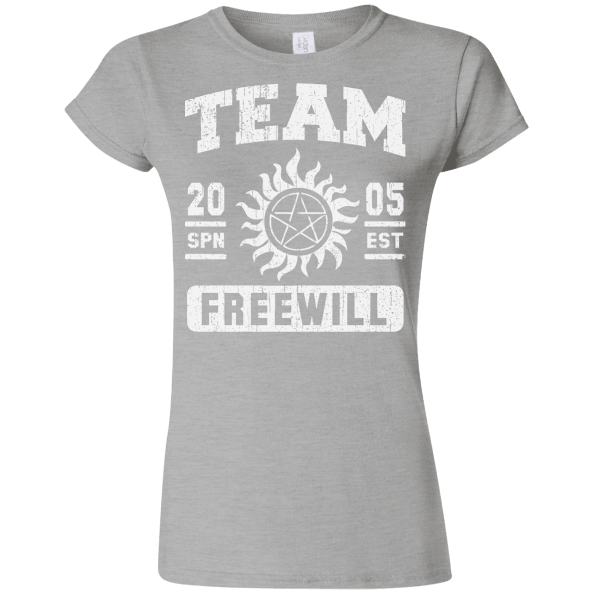 T-Shirts Sport Grey / S Team Freewill Junior Slimmer-Fit T-Shirt