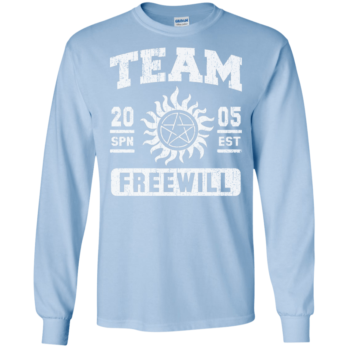 T-Shirts Light Blue / S Team Freewill Men's Long Sleeve T-Shirt