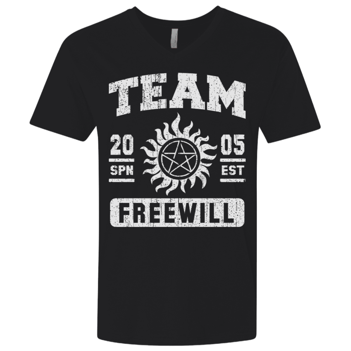 T-Shirts Black / X-Small Team Freewill Men's Premium V-Neck