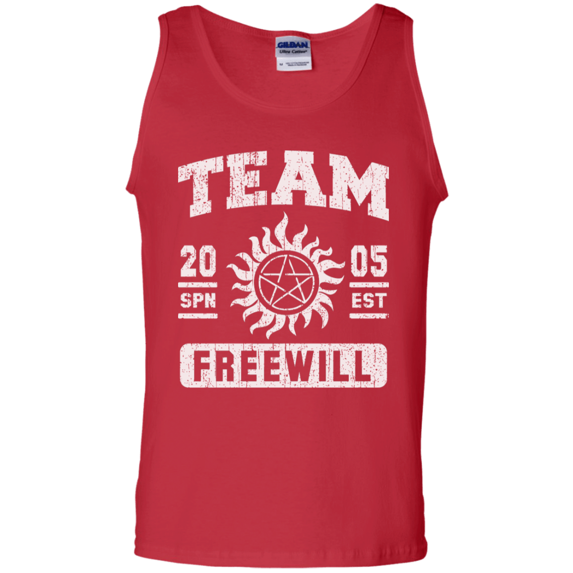 T-Shirts Red / S Team Freewill Men's Tank Top