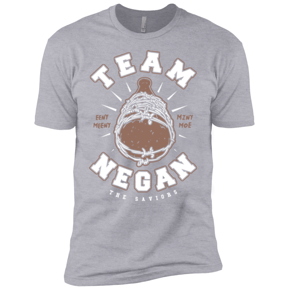 T-Shirts Heather Grey / YXS Team Negan Boys Premium T-Shirt