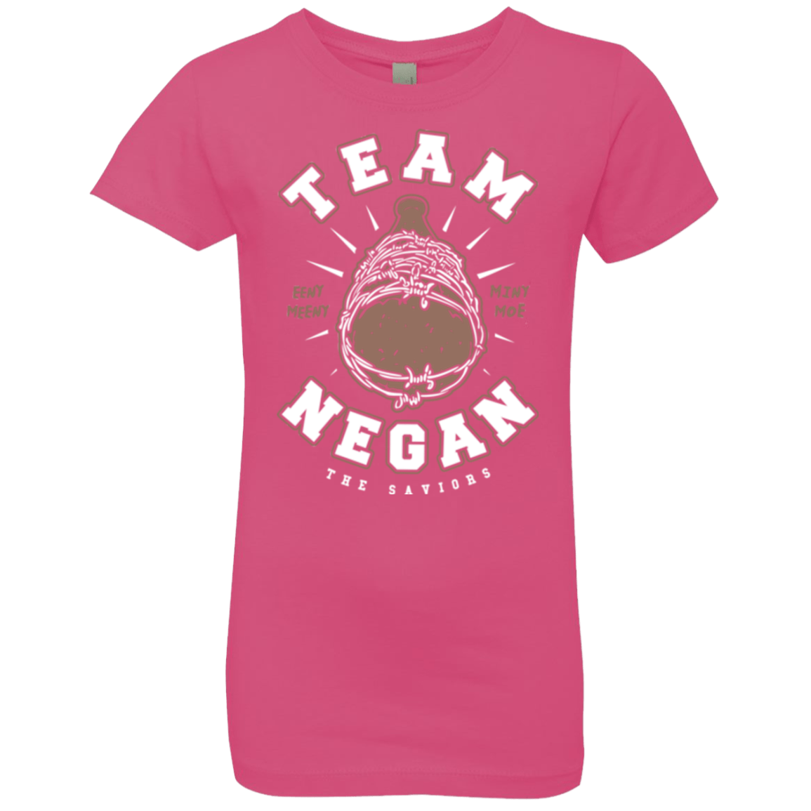T-Shirts Hot Pink / YXS Team Negan Girls Premium T-Shirt