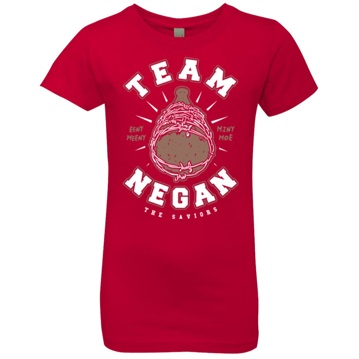 T-Shirts Red / YXS Team Negan Girls Premium T-Shirt