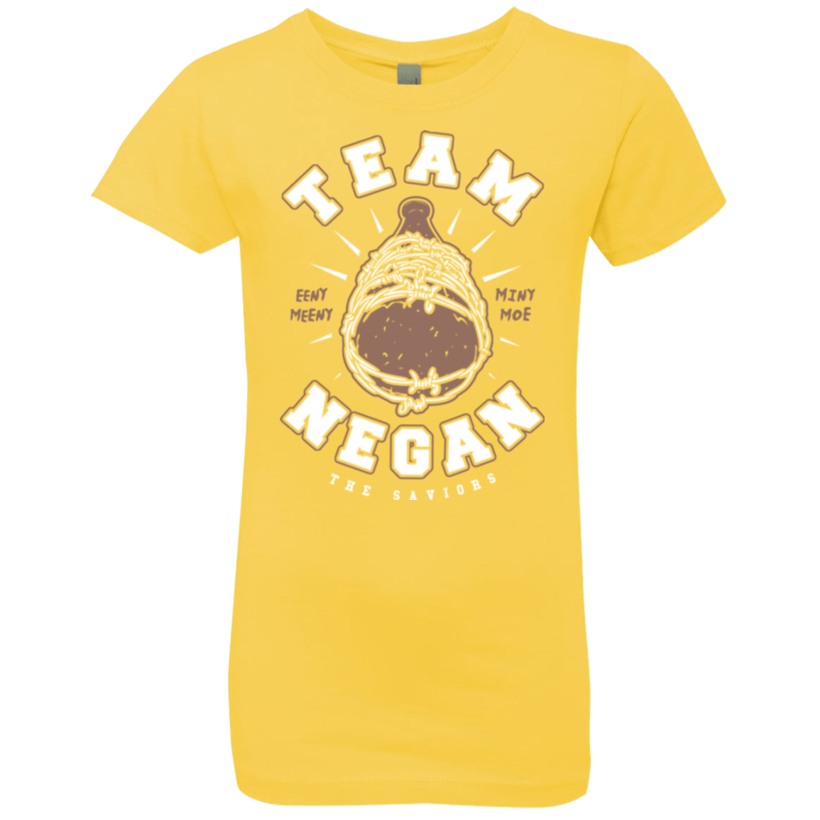 T-Shirts Vibrant Yellow / YXS Team Negan Girls Premium T-Shirt