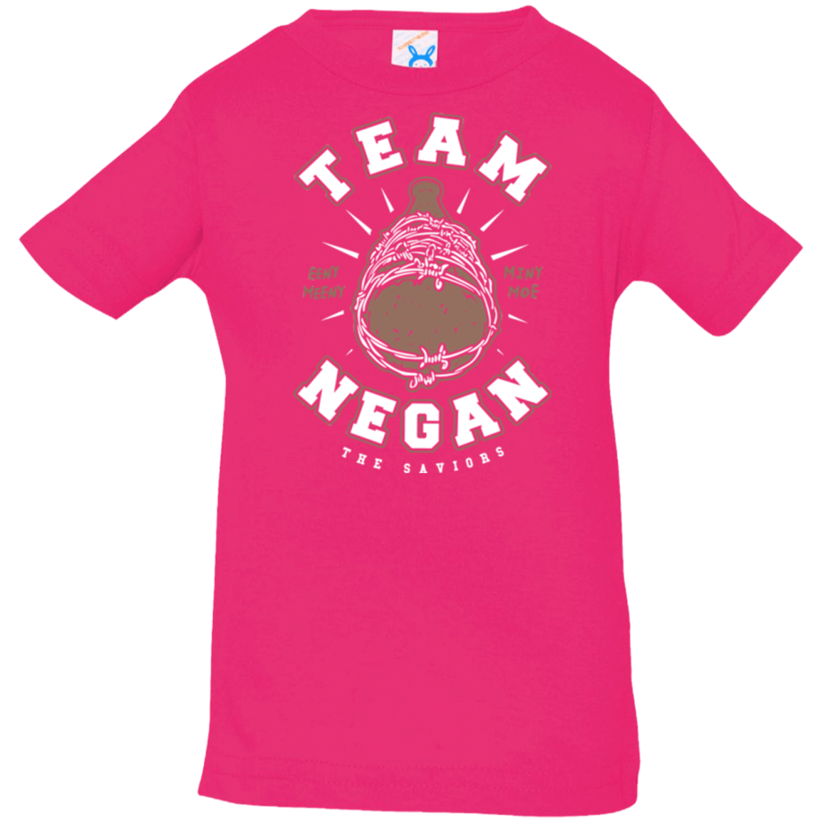 T-Shirts Hot Pink / 6 Months Team Negan Infant Premium T-Shirt