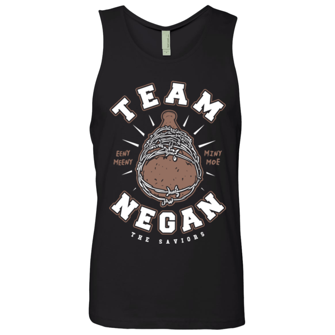 T-Shirts Black / Small Team Negan Men's Premium Tank Top