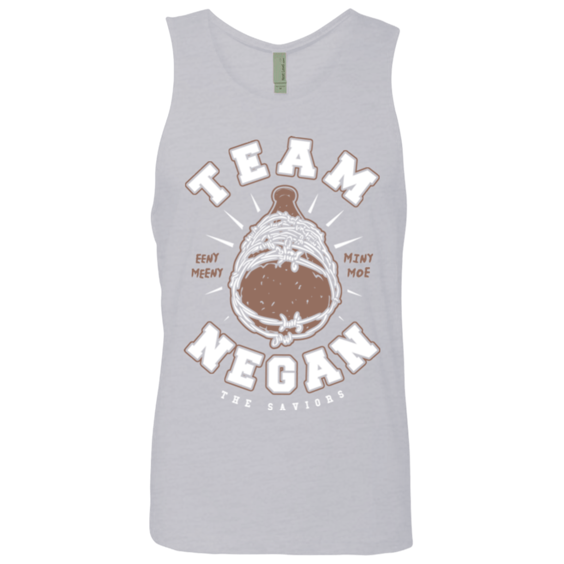 T-Shirts Heather Grey / Small Team Negan Men's Premium Tank Top