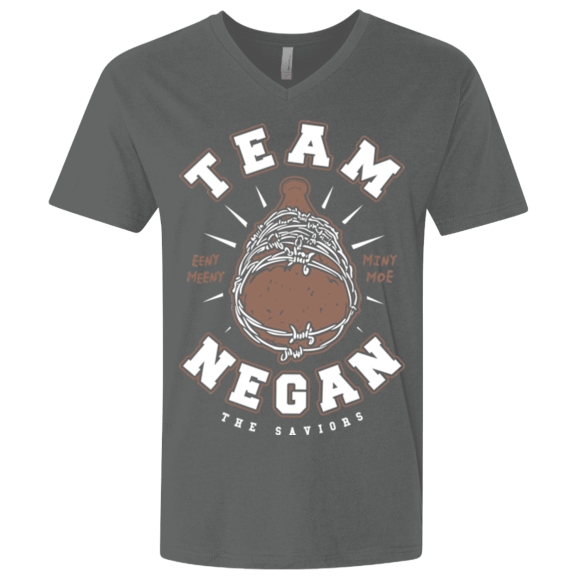 T-Shirts Heavy Metal / X-Small Team Negan Men's Premium V-Neck