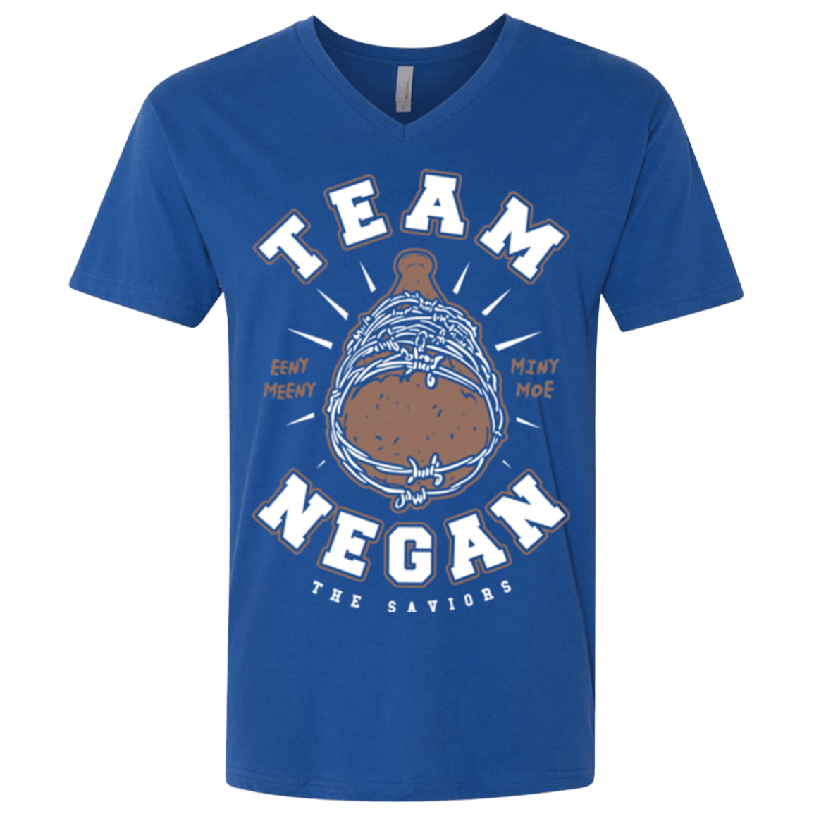 T-Shirts Royal / X-Small Team Negan Men's Premium V-Neck