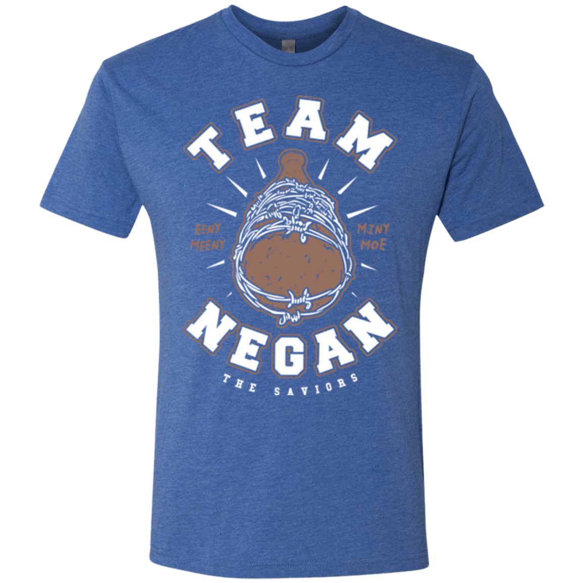 T-Shirts Vintage Royal / Small Team Negan Men's Triblend T-Shirt