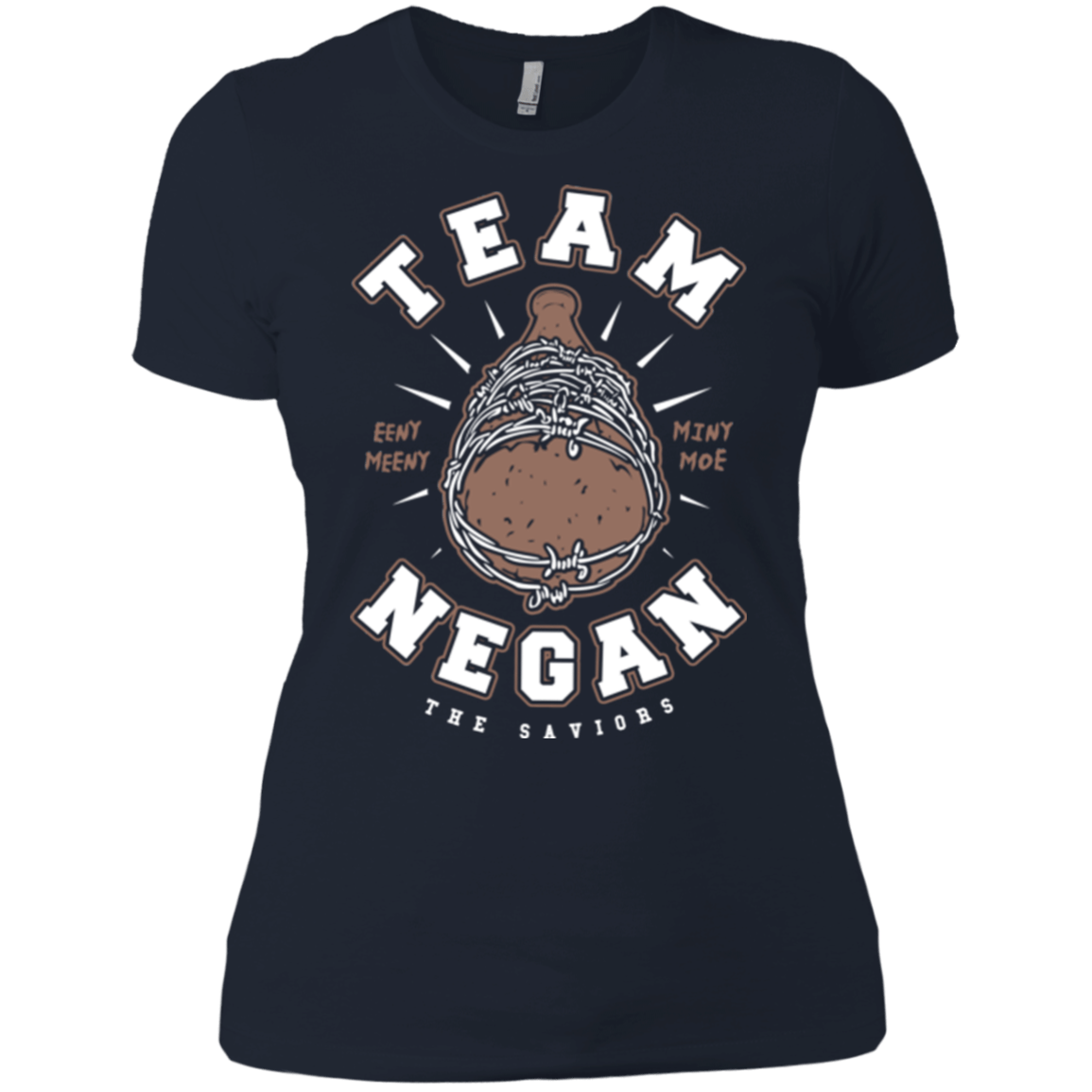 T-Shirts Midnight Navy / X-Small Team Negan Women's Premium T-Shirt