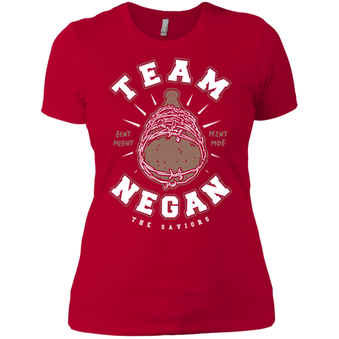 T-Shirts Red / X-Small Team Negan Women's Premium T-Shirt