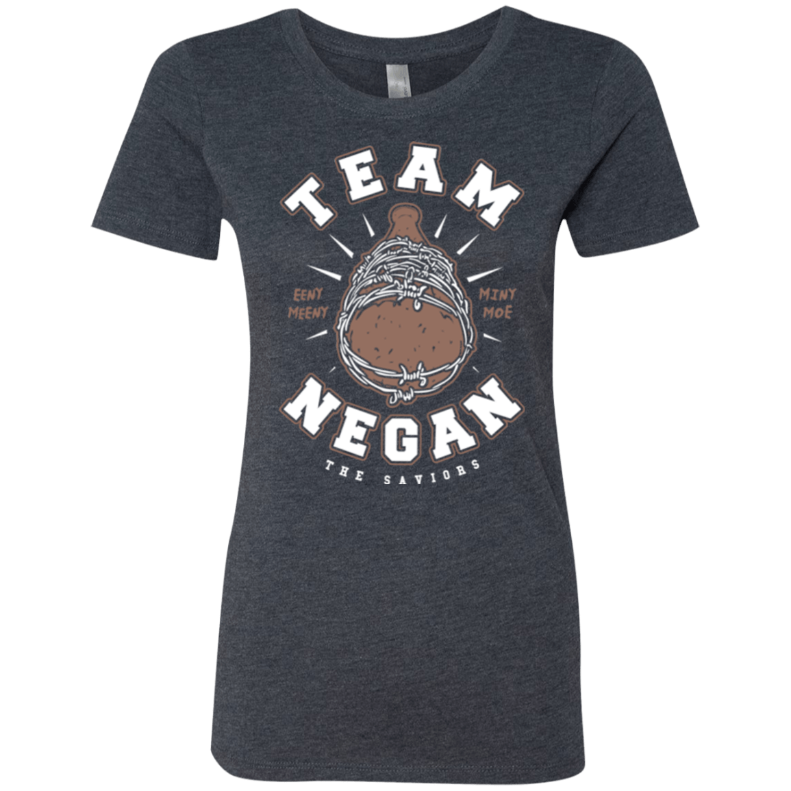 T-Shirts Vintage Navy / Small Team Negan Women's Triblend T-Shirt