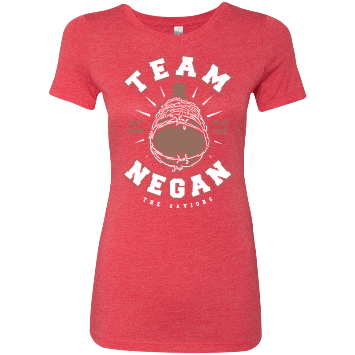 T-Shirts Vintage Red / Small Team Negan Women's Triblend T-Shirt
