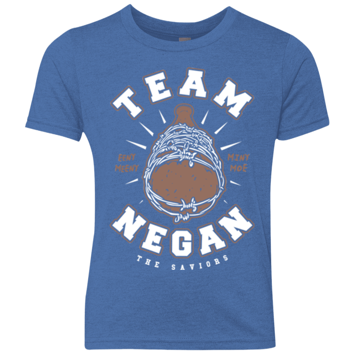T-Shirts Vintage Royal / YXS Team Negan Youth Triblend T-Shirt