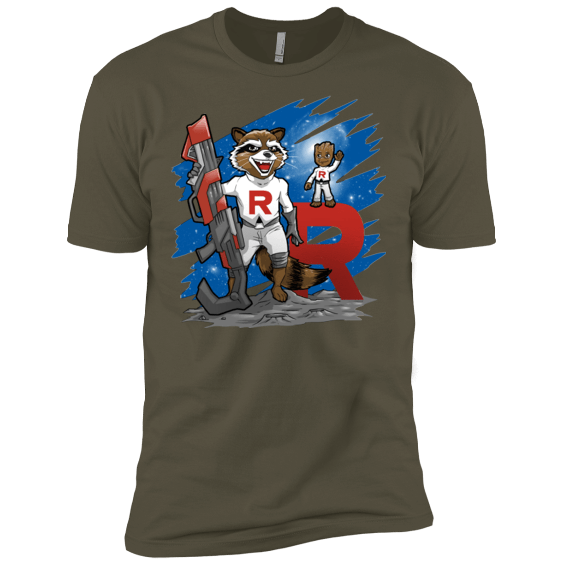 T-Shirts Military Green / X-Small Team R Men's Premium T-Shirt