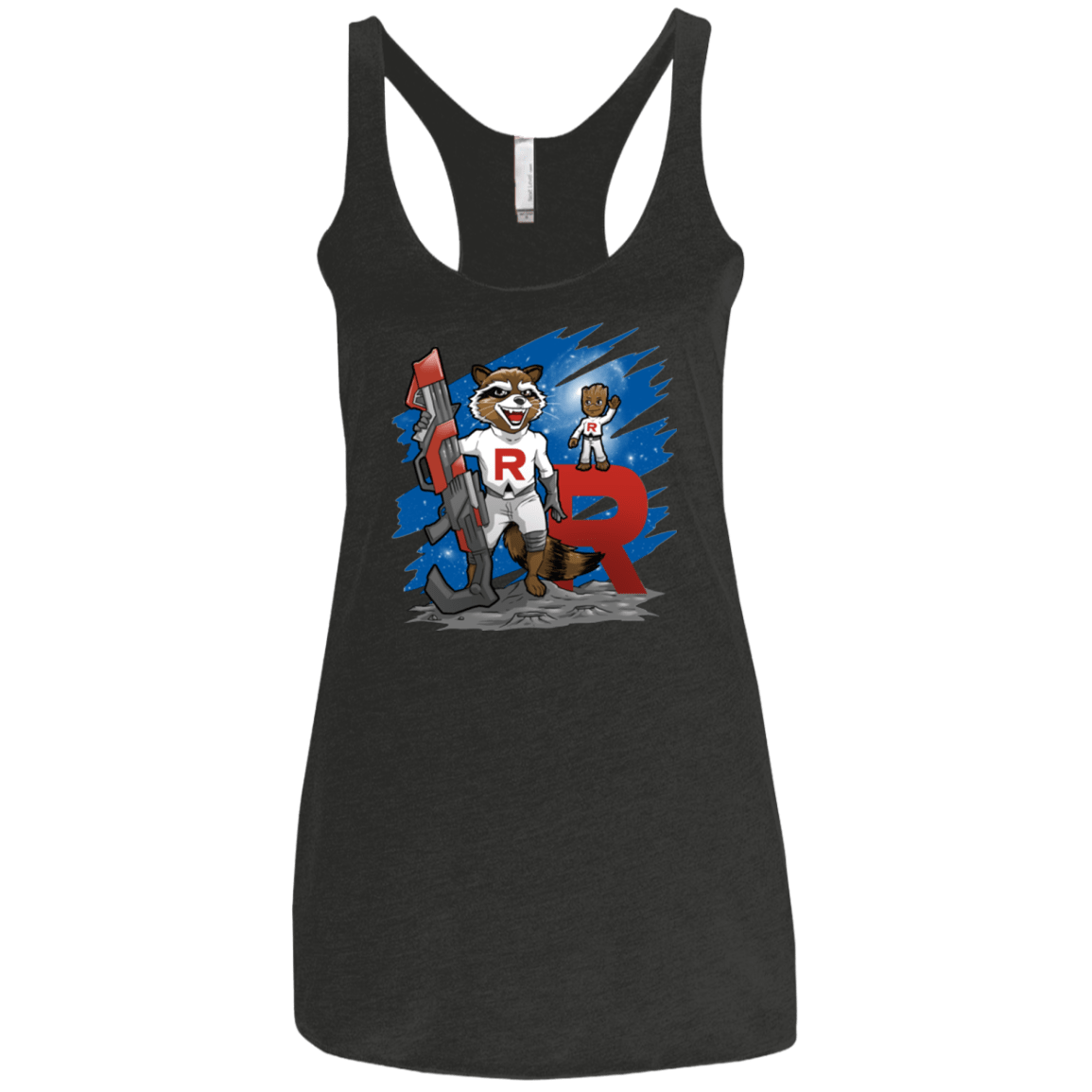 T-Shirts Vintage Black / X-Small Team R Women's Triblend Racerback Tank
