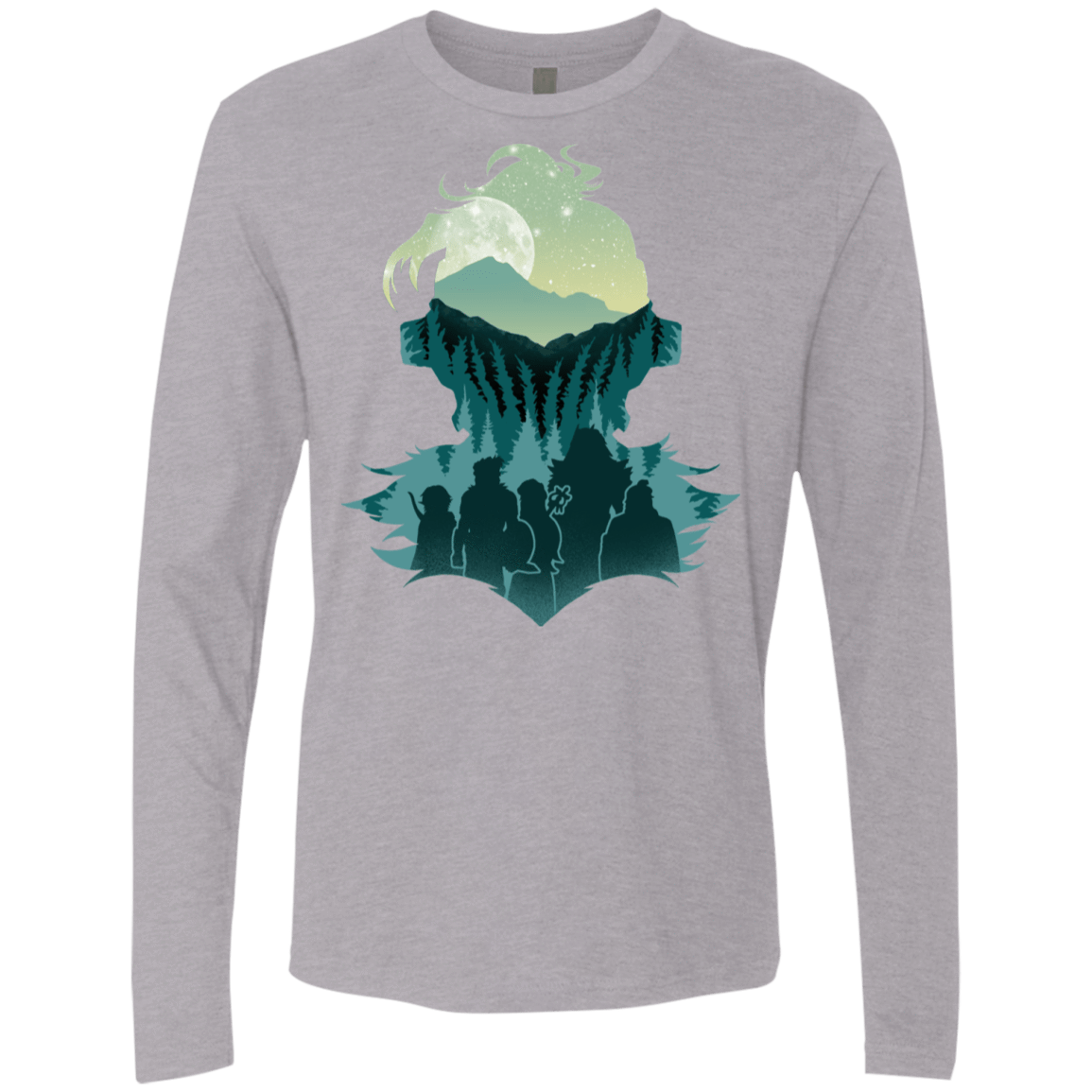 T-Shirts Heather Grey / S Team Slayer Men's Premium Long Sleeve