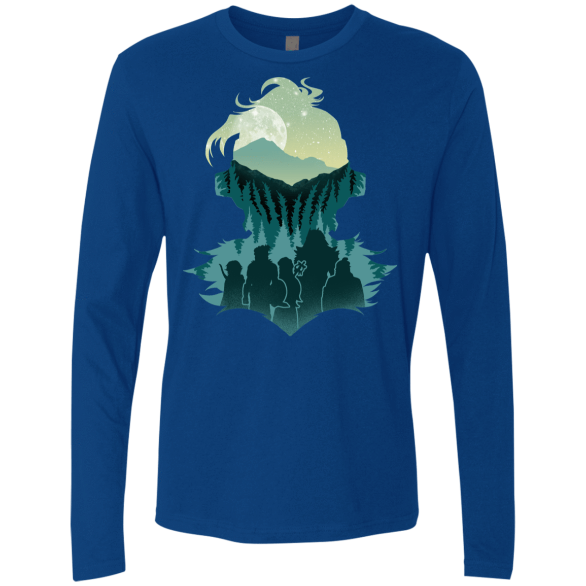 T-Shirts Royal / S Team Slayer Men's Premium Long Sleeve