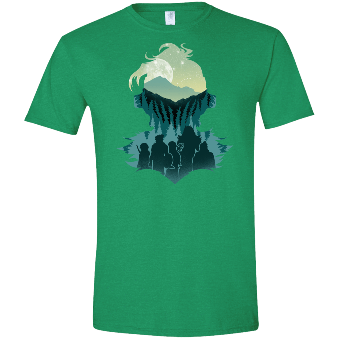 T-Shirts Heather Irish Green / S Team Slayer Men's Semi-Fitted Softstyle